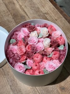 ボックス入りプリザーブドフラワー